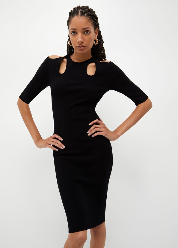 Black Women\'s Liu Jo Eco-Friendly Dress | BDH-872154