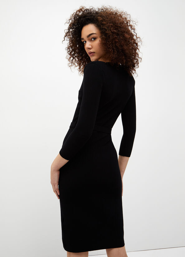 Black Women's Liu Jo Eco-Friendly Dress | CSU-821490