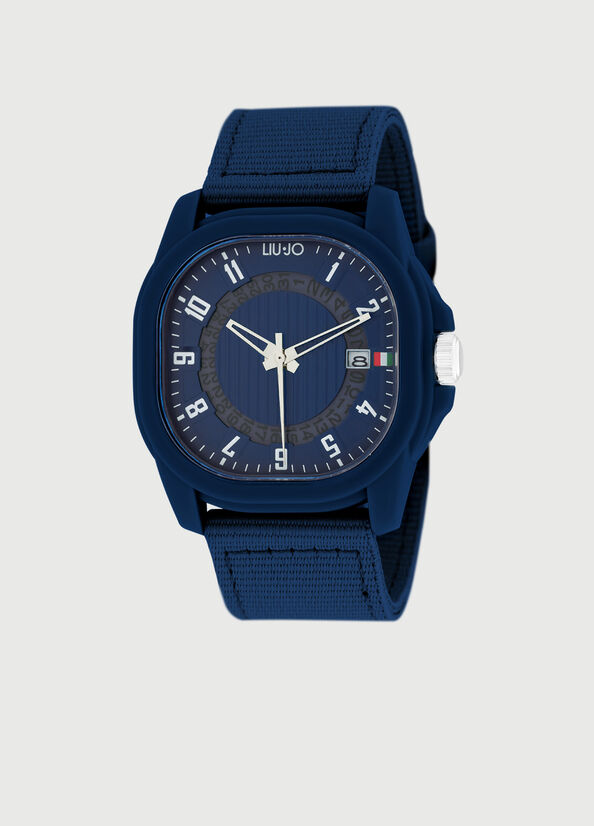 Blue Men\'s Liu Jo Eco-Sustainable Watches | LZD-953276