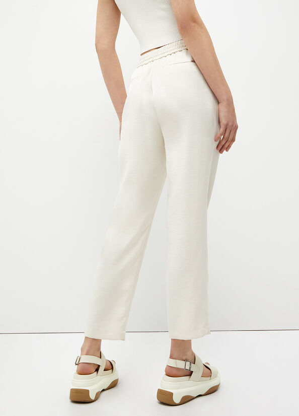 Cream Women's Liu Jo Jogging Pants | DGL-961527