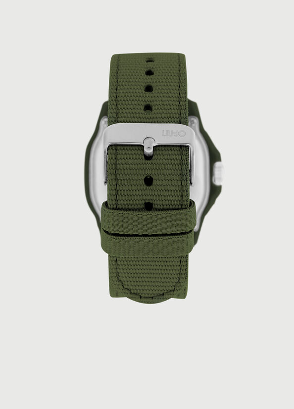 Green Men's Liu Jo Eco-Sustainable Watches | RAE-021754