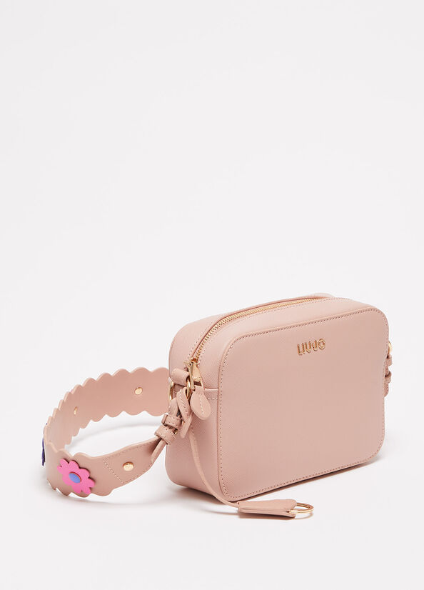 Rose Women's Liu Jo Eco-Friendly Crossbody Bags | NQF-840639