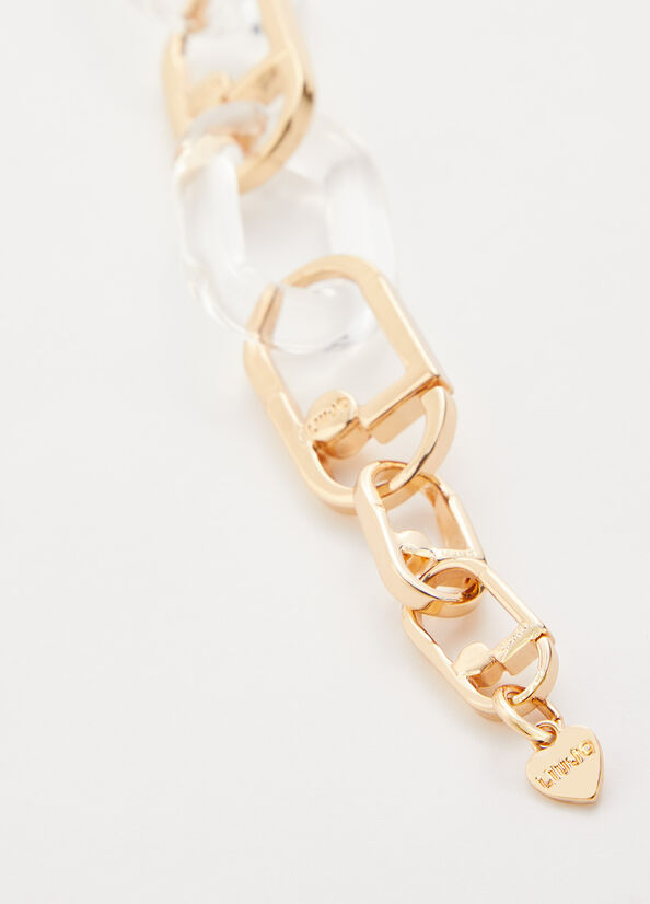 White Women's Liu Jo Monogram Bracelet Jewelry | CHX-971548