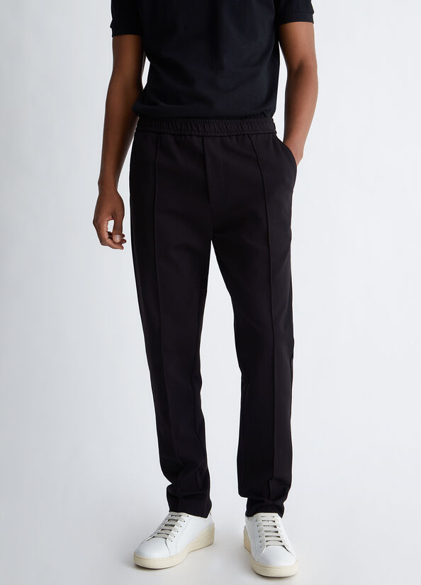 Black Men's Liu Jo Joggers Pants | XVQ-409513