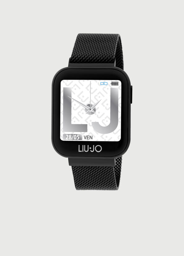 Black Men's Liu Jo Smart Watches | EYC-685470