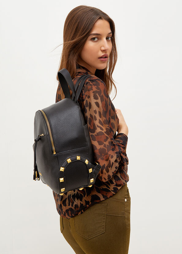 Black Women's Liu Jo Eco-Friendly Backpacks | EJW-654792