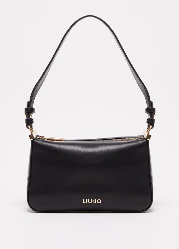 Black Women's Liu Jo Eco-Friendly Shoulder Shoulder Bags | EFU-290518