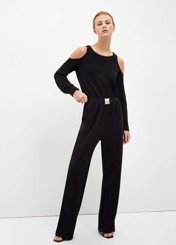 Black Women's Liu Jo Jumpsuit With Dress | QLW-901482