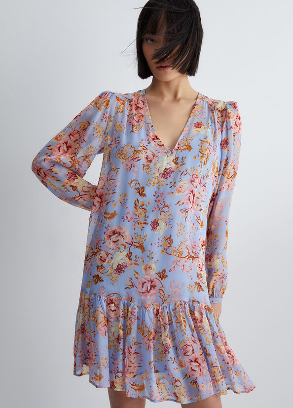 Flower Women's Liu Jo Eco-Friendly Floral Dress | RTM-469358