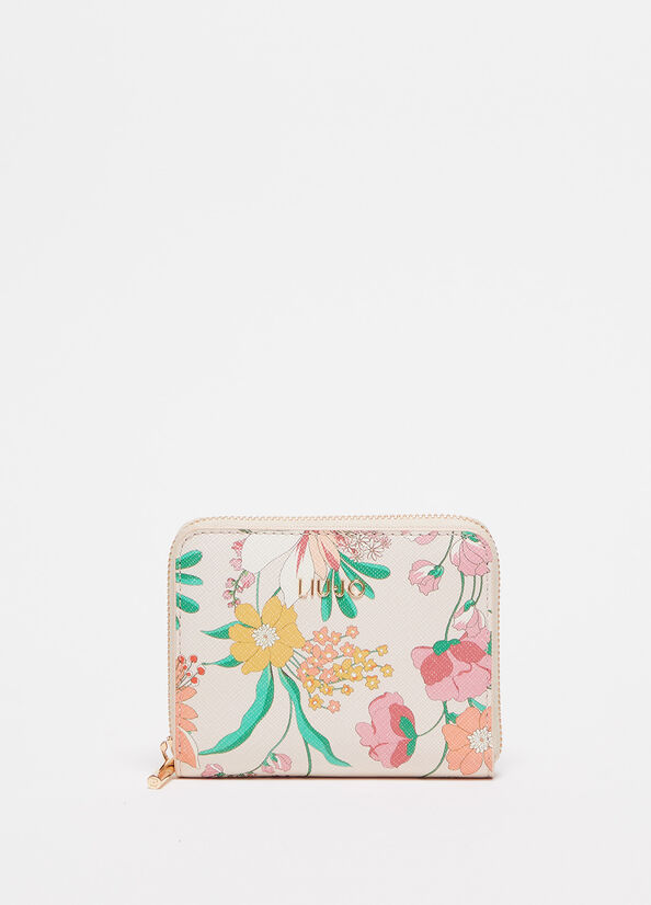 Flower Women's Liu Jo Eco-Friendly Floral Wallets | VYP-782954