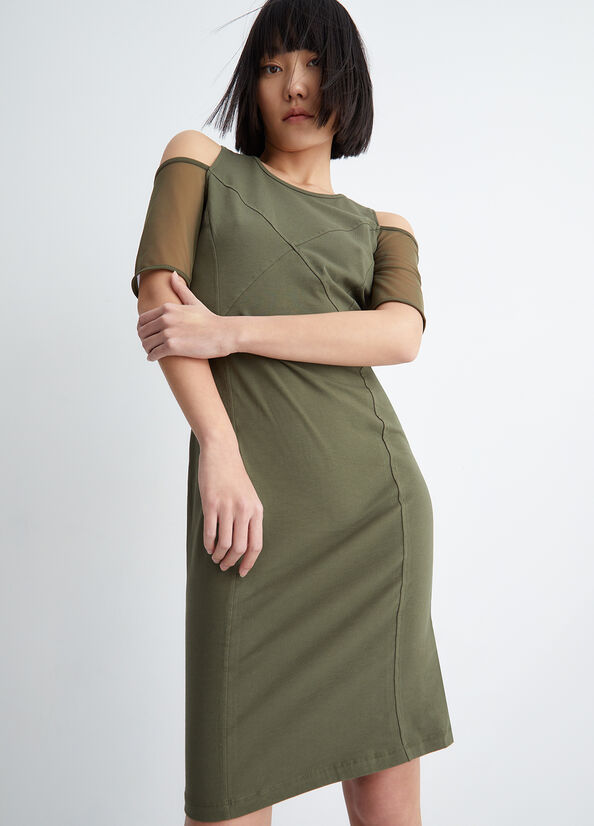 Olive Women's Liu Jo Eco-Friendly Casual Dress | ZJV-024758