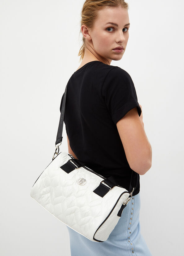 White Women's Liu Jo Eco-Friendly Crossbody Bags | XNL-154392